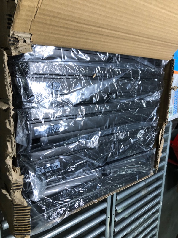 Photo 1 of Room Organization, Folding Living Room Decor, Plastic Storage Shelves, Stackable Office Organization, 8.4 Gal Cube Storage Organizer, 6 Pack Dorm Room Essentials, Bedroom Organization Box with Lids Black 6 Pack