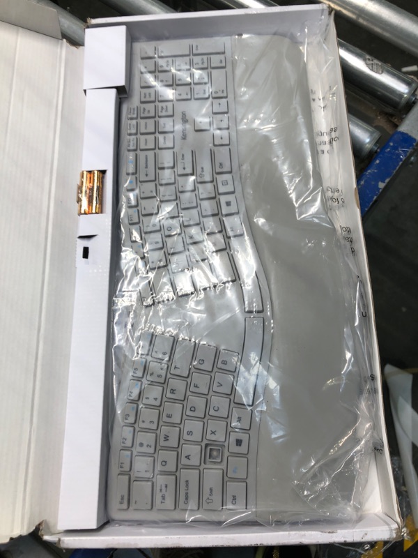 Photo 3 of Kensington Pro Fit Ergonomic Wireless Keyboard - Grey (K75402US)