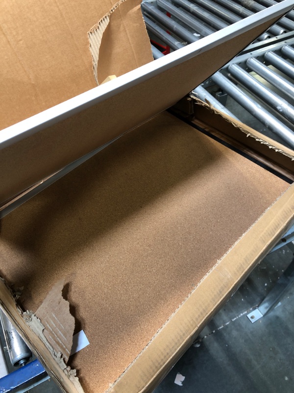 Photo 3 of Amazon Basics Cork board 17"x23",Aluminum/plastic frame, 3pack 3-Pack
