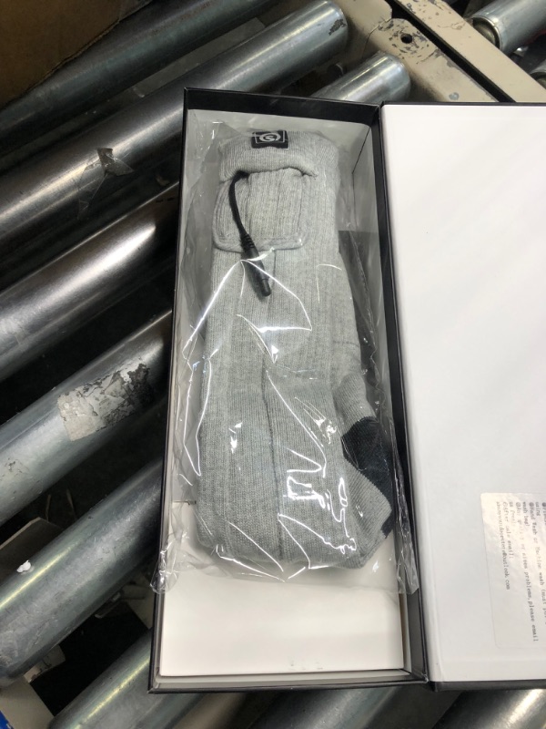 Photo 1 of Heated Socks for Men Women, SAVIOR HEAT Electric Rechargeable Battery Thick Long Ski Socks for Winter Cold Weather Hunting Hiking Camping Skating Motorcycle Cycling Fishing
