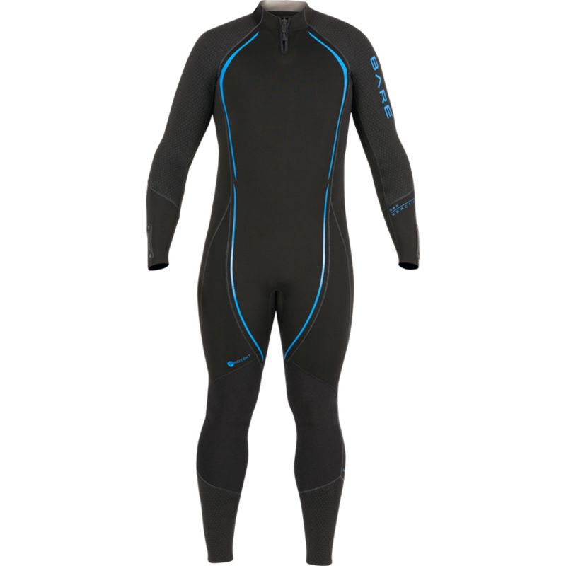 Photo 1 of Bare 5mm Reactive Men's Full Wetsuit Blue Medium/Large
