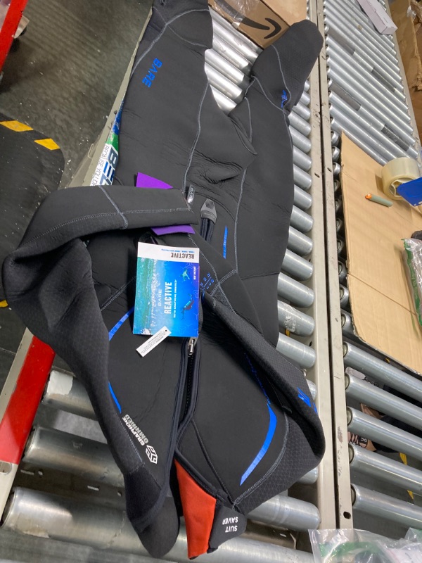 Photo 1 of Bare 5mm Reactive Men's Full Wetsuit Blue Medium/Large
