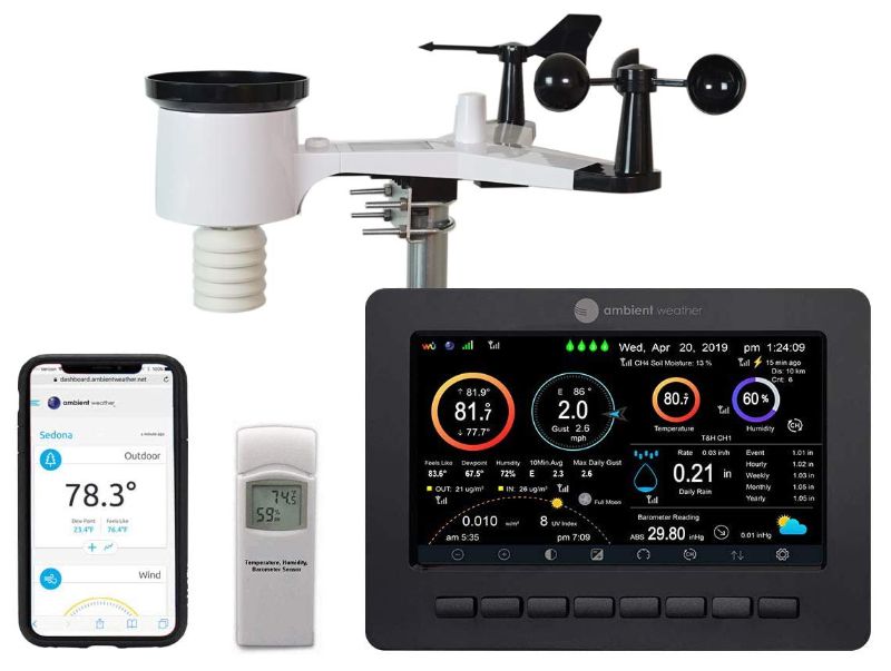 Photo 1 of Ambient Weather WS-2000 Smart Weather Station with WiFi Remote Monitoring and Alerts