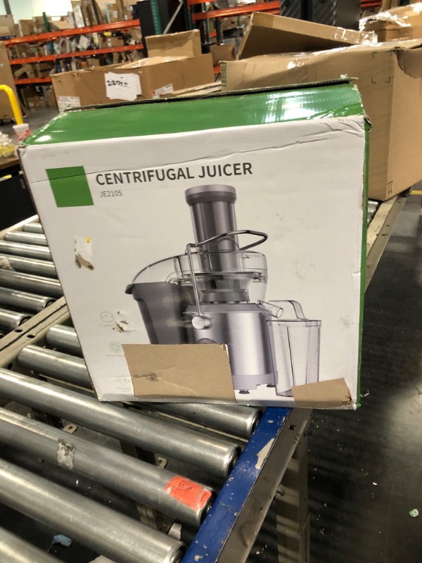 Photo 3 of 1300W GDOR Juicer Machines Plus with Larger 3.2” Feed Chute, Titanium Enhanced Cut Disc Centrifugal Juice Extractor 2.0, Full Copper Motor Heavy Duty, for Whole Fruits, Veggies, Dual Speeds, BPA-Free