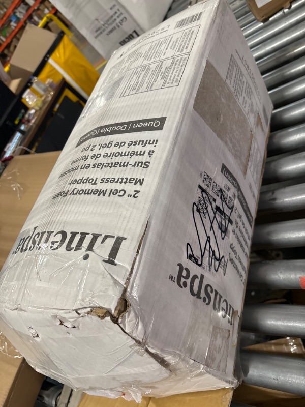 Photo 2 of MASVIS Queen Size Dual Layer 4 Inch Memory Foam Mattress Topper, 2 Inch Gel Memory Foam and 2 Inch Cooling Pillow Top Mattress Pad Cover for Back Pain, Medium Support Queen 2"Memory Foam+2"Mattress Topper