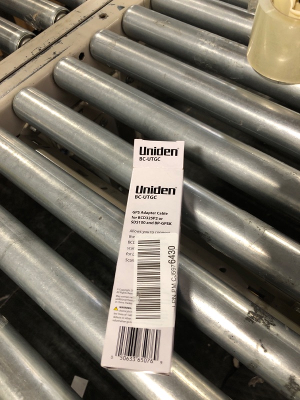 Photo 3 of Uniden BC-UTGC GPS USB Cable for use with BCD325P2 Handheld TrunkTracker V Scanner, SDS100 True I/Q Digital Handheld Scanner and BC-GPSK Serial GPS Receiver