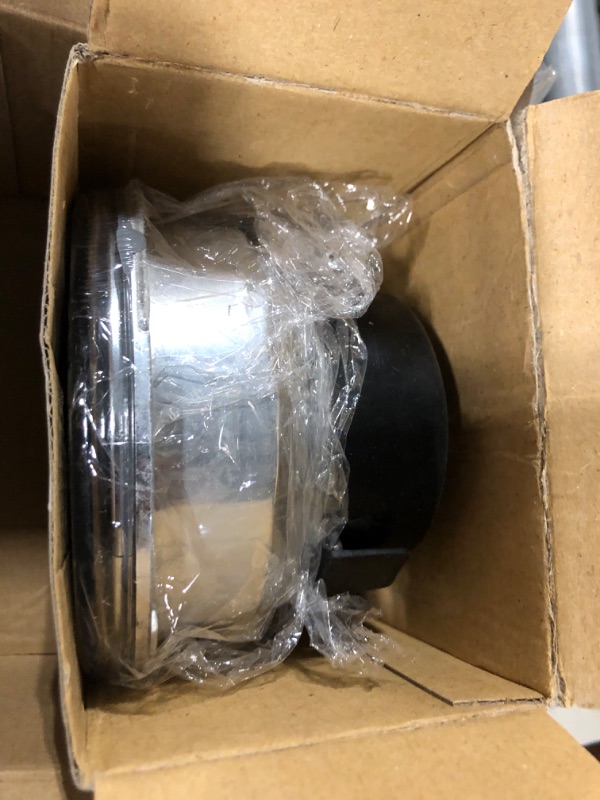Photo 1 of 1 Pair 4.5 Inch Fog Light Housing Bucket Bracket for Motorcycle Fog Lamp Bucket (Silver Light Housing)