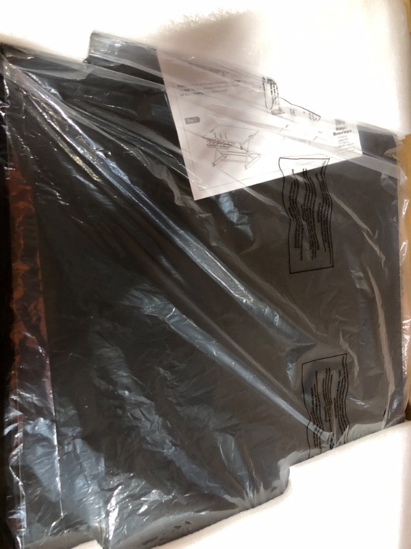 Photo 1 of SHW 32-Inch Height Adjustable Standing Desk Converter Riser Workstation, Black