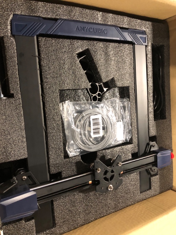 Photo 1 of Anycubic Kobra 2 3D Printer, 5X Faster 250mm/s Max. Printing Speed Upgraded LeviQ 2.0 Auto Leveling with Dual-Gear Extrusion System Efficient Precise Delivery Fully Open Source 8.7"x8.7"x9.84"