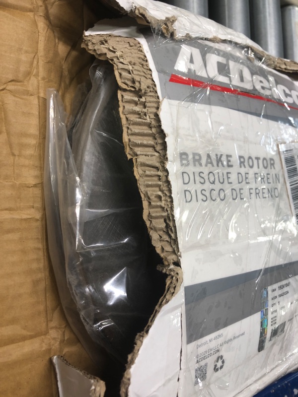 Photo 1 of ACDelco Silver 18A2322A Front Disc Brake Rotor