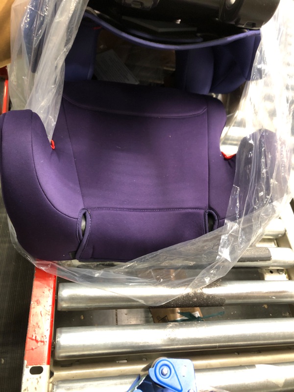 Photo 4 of Diono Cambria 2XT XL, Dual Latch Connectors, 2-in-1 Belt Positioning Booster Seat, High-Back to Backless Booster with Space and Room to Grow, 8 Years 1 Booster Seat, Purple Wildberry Purple Wildberry Cambria 2XT Connectors