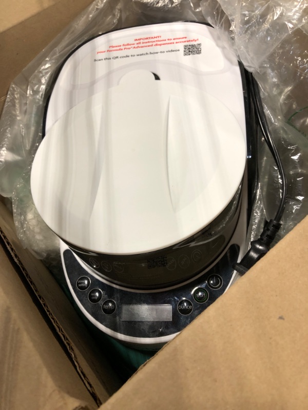 Photo 1 of New and Improved Baby Brezza Formula Pro Advanced Formula Dispenser Machine - Automatically Mix a Warm Formula Bottle Instantly - Easily Make Bottle with Automatic Powder Blending