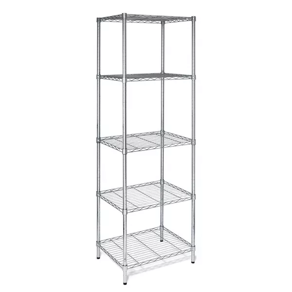 Photo 1 of Honey-Can-Do 72 in. H X 24 in. W X 18 in. D Steel Multi Rack Shelving Unit
