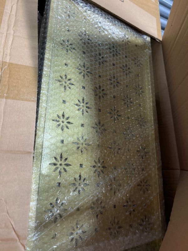 Photo 1 of Clothing Rack Gold, Industrial Clothes Rack for hanging Clothes with Double Shelves Freestanding Multi-functional Heavy Duty Garment Rack, Metal Movable Coat Rack for Organizing Clothes Shoes (59'' L)