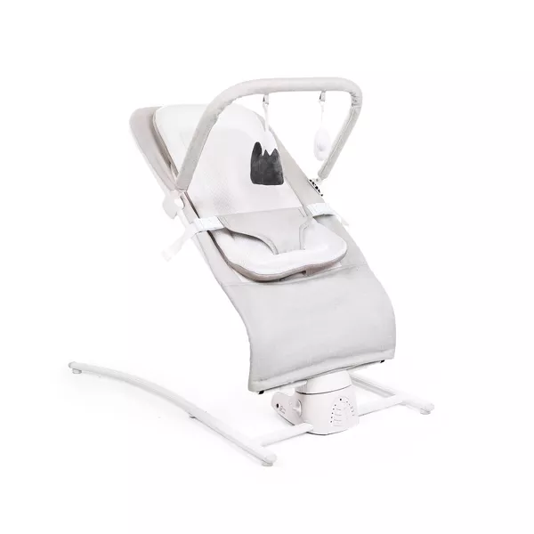 Photo 1 of Baby Delight Alpine Wave Deluxe Bouncer with Motion - Driftwood Gray
