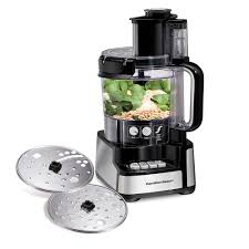 Photo 1 of 12 Cup Stack & Snap™ Food Processor, Black and Stainless
