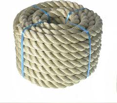 Photo 1 of 1"x100' twisted hemp rope 