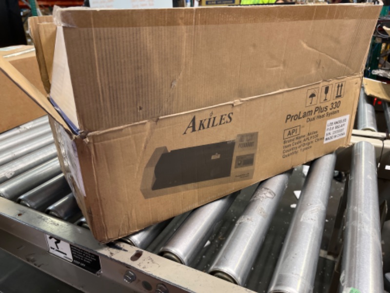 Photo 2 of Akiles APLP330 Model ProLam Plus 330 Dual Heat System Laminator, 13" (330 mm) Throat Capacity, 23"/min Max Laminating Speed, 10 mil Max Pouch Thickness, 1mm Max Laminating Thickness