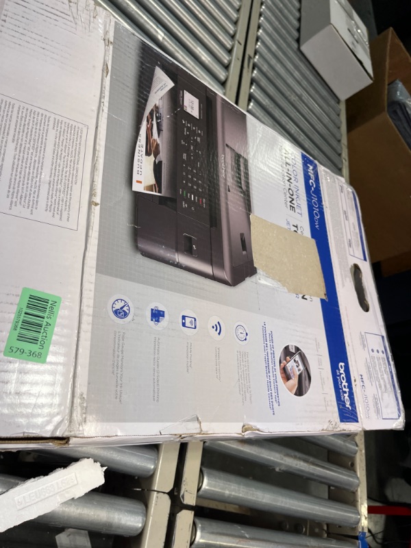Photo 1 of Brother MFC-J1010DW Wireless Color Inkjet All-in-One Printer with Mobile Device and Duplex Printing, Refresh Subscription and Amazon Dash Replenishment Ready