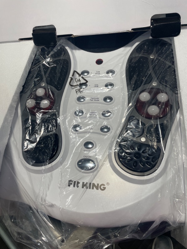 Photo 4 of FIT KING EMS Foot Massagers for Neuropathy, Foot Circulation Stimulator Machine with EMS TENS Pads, Electric Feet Nerve Massager Machine for Neuropathy & Plantar Fasciitis - FSA HSA Eligible