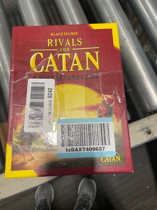 Photo 1 of Catan Studio: Rivals for Catan Card Game for 2 Players (Base Game) | Card Game for Adults and Family | Strategy Card Game | Adventure Card Game | Ages 10+ | Average Playtime 45 Minutes (Or similiar)