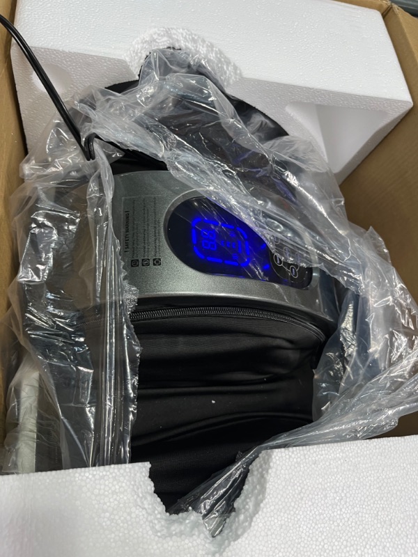 Photo 2 of TISSCARE Shiatsu Massage Foot Massager Machine - Improves Blood Flow Circulation, Deep Kneading & Tissue with Heat /Remote, Neuropathy, Plantar Fasciitis, Diabetics, Pain Relief Upgrade Gray