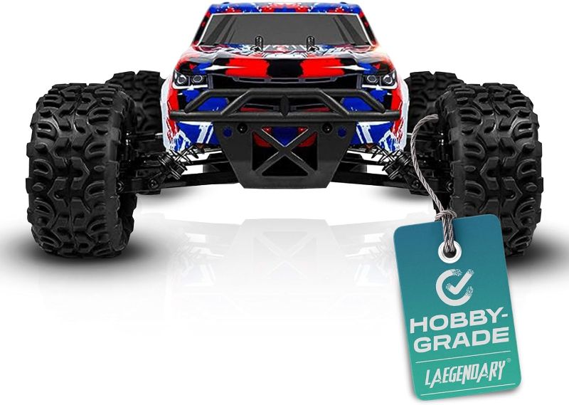 Photo 1 of 1:10 Scale Brushless RC Cars 65 km/h Speed and 1:10 Scale Large RC Rock Crawler - Kids and Adults Remote Control Car 4x4 Off Road Monster Truck Electric - Waterproof Toys