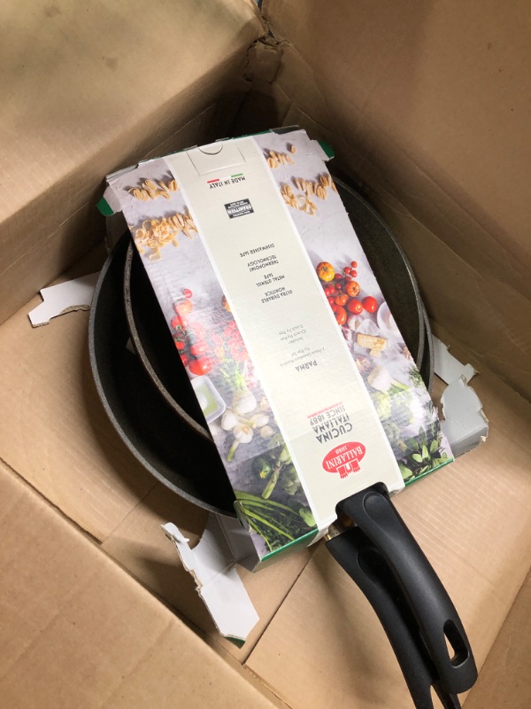 Photo 3 of ***Used**Ballarini Parma Forged Aluminum 2-pc Nonstick Fry Pan Set, Made in Italy, Set includes 10-inch and 12-inch fry pan