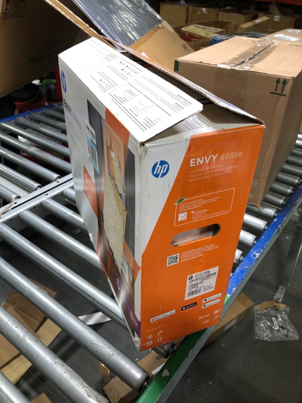 Photo 4 of **Sealed**HP ENVY 6055e Wireless Color Inkjet Printer, Print, scan, copy, Easy setup, Mobile printing, Best for home, Instant Ink with HP+,white New