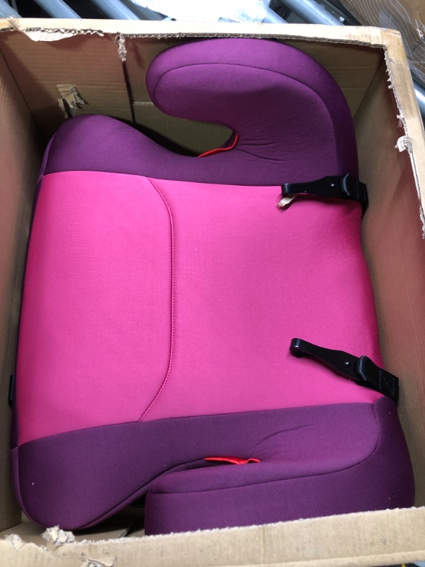 Photo 2 of Diono Solana 2 XL 2022, Dual Latch Connectors, Lightweight Backless Belt-Positioning Booster Car Seat, 8 Years 1 Booster Seat, Pink NEW! LATCH Connect Single Pink