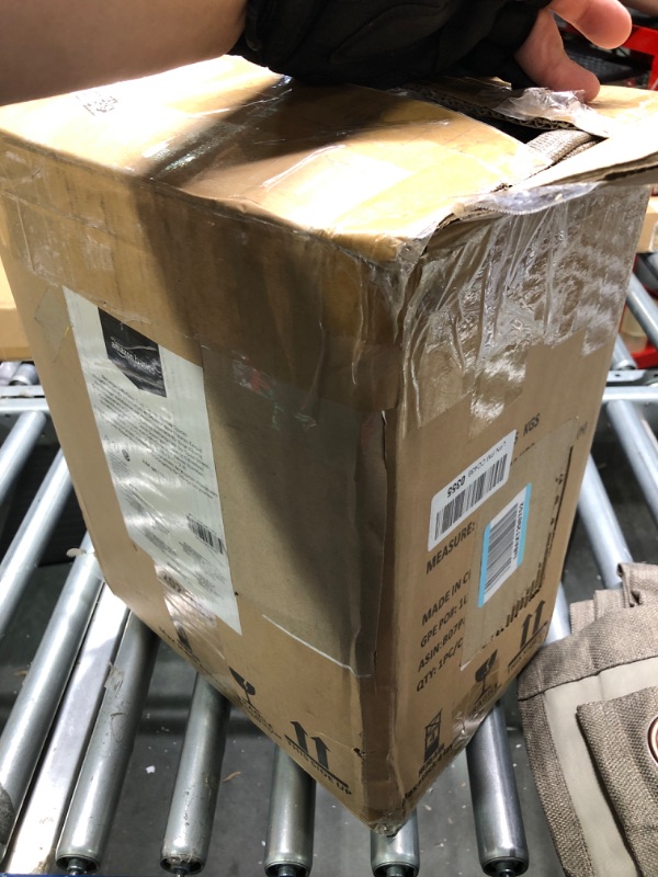 Photo 1 of **used**HPD Half Price Drapes Faux Linen Room Darkening Curtains - 84 Inches Long Luxury Linen Curtains for Bedroom & Living Room (1 Panel), 50W X 84L, Nomad Tan

