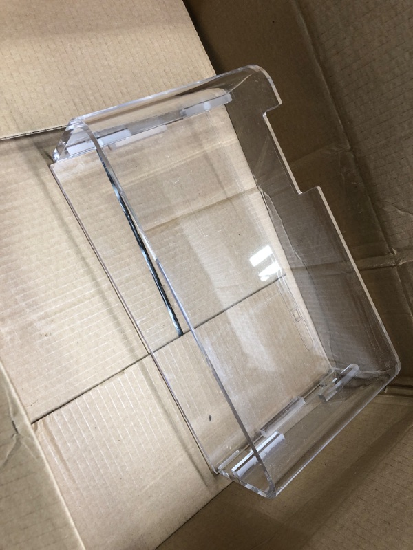 Photo 1 of Acrylic Laptop Stand Acrylic Monitor Stand Riser Acrylic Computer Stand Laptop Riser with Storage Acrylic Desk Organizer Accessories Laptop Stand Clear Monitor Stand Desktop Notebook Stand
