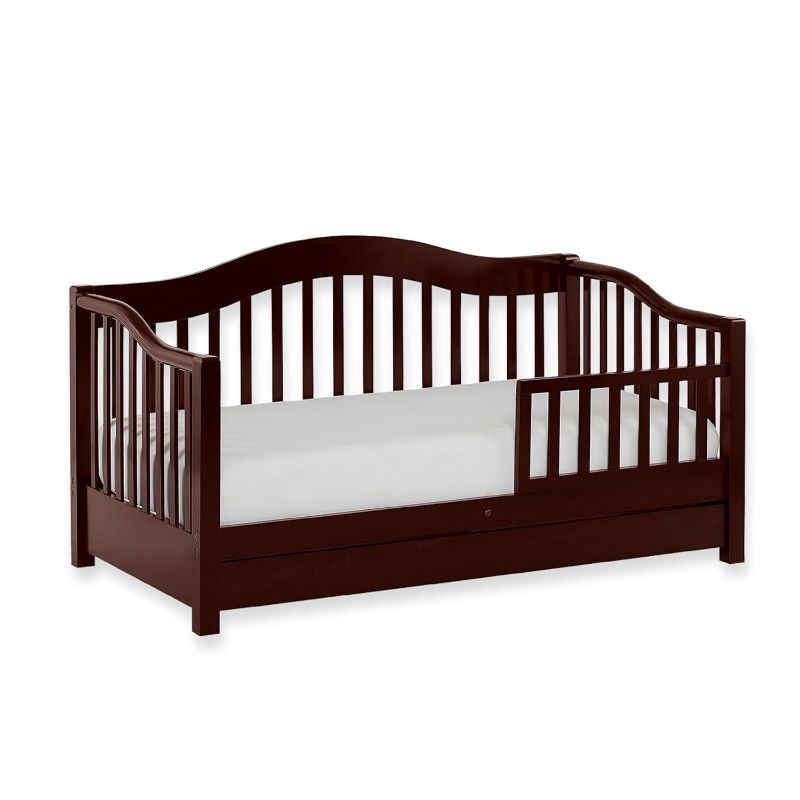 Photo 1 of **New Open/Missing parts****Toddler Day Bed in Espresso, Greenguard Gold Certified

