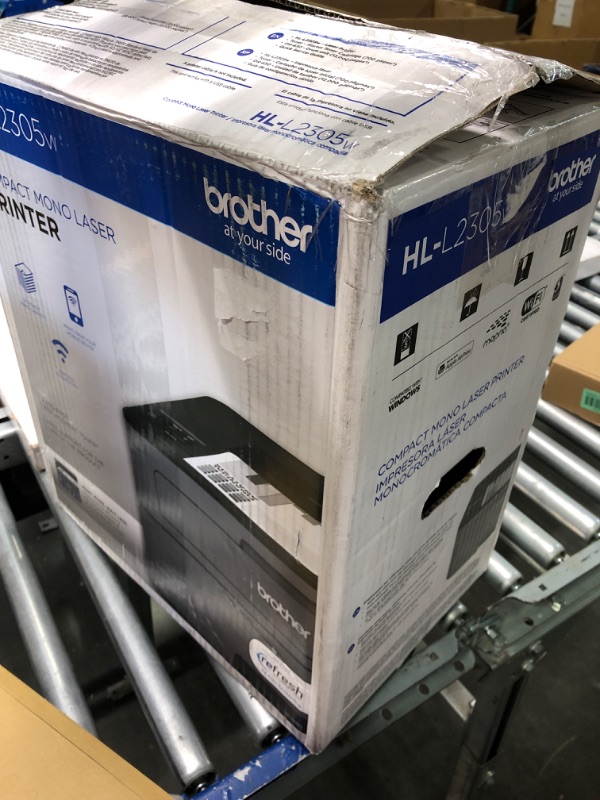 Photo 5 of Brother HLL2305W Compact Mono Laser Single Function Printer with Wireless and Mobile Device Printing New: HLL2305W (Wireless)