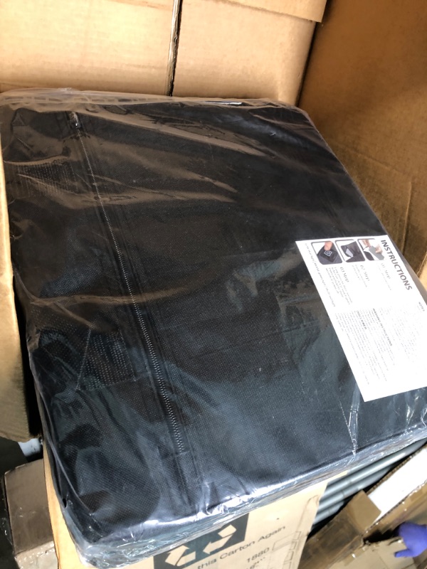 Photo 2 of **SEALED**ANTQUE Portable Foldable Heated Seat Cushion, Heated Stadium Seat USB Powered?Included Power Bank? 3 Mode Adjustable Pad with Pocket, Heated Memory Foam Backrest Cushion for Outdoor,Indoor Sports