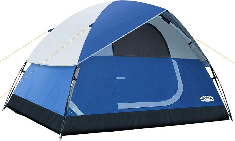 Photo 1 of **Used**Pacific Pass 2/4/6 Person Family Dome Tent with Removable Rain Fly, Easy Setup for Camp Outdoor
