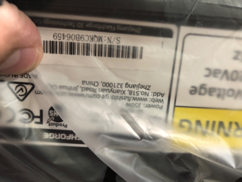 Photo 5 of **SEALED**FLASHFORGE Adventurer 5M 3D Printer, 600mm/s High Speed Printing, Fully Auto Leveling Printer with Quick Detachable 280? Direct Extruder, Vibration Compensation, Large Printing Size 220 * 220 * 220mm