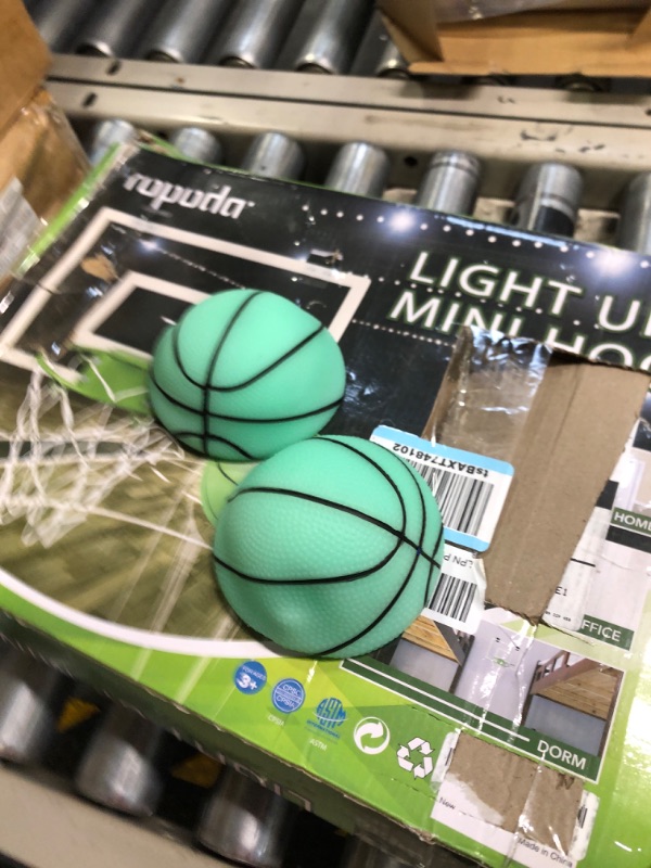 Photo 4 of **replacement only**  ropoda Mini Basketball Hoop - Glow in The Dark