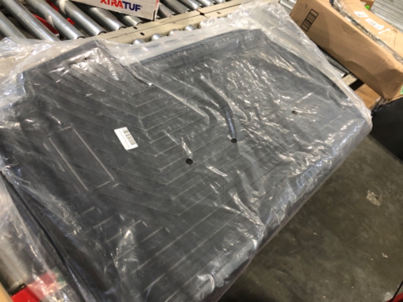 Photo 1 of Cargo Liner&Truck Mat Compatible for BMW X3 2011-2017. TPV Material Rear Trunk Tray Cargo Mat. All Weather Waterproof Guard Protection Truck Liner, Black.