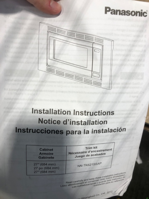 Photo 3 of ***NOT EXACT***
Trim Kit for Panasonic NN-TK922SS 2.2 cu ft Microwave Oven Durable Microwave Trim Kit Compatible with Panasonic NN-SE9**S, NN-SD9**S, NN-SN9**S,10 Year Limited USA Warranty,Stainless Steel