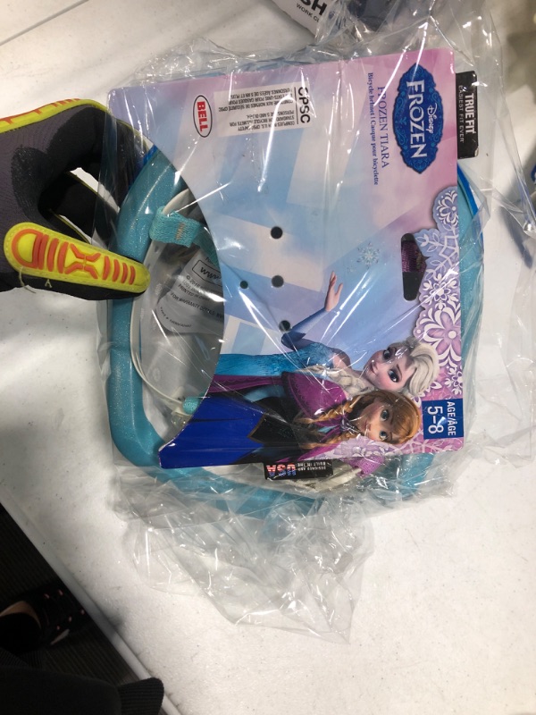 Photo 3 of Disney Frozen Bike Helmets for Child and Toddler Child 3D Tiara Child (5-8 yrs.) Helmet