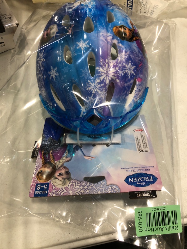 Photo 2 of Bell Kids Disney Frozen 3D Tiara Bike Helmet, Multicolor