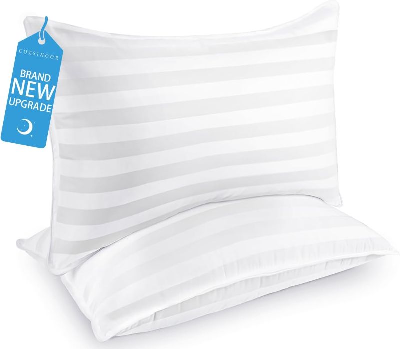 Photo 1 of ***Only one pillow***COZSINOOR Queen Size Bed Pillows for Sleeping: Hotel Quality,  1 - Down Alternative Cooling Microfiber Filled for Back, Stomach, Side Sleepers, Breathable, and Skin-Friendly
***Only one pillow***
