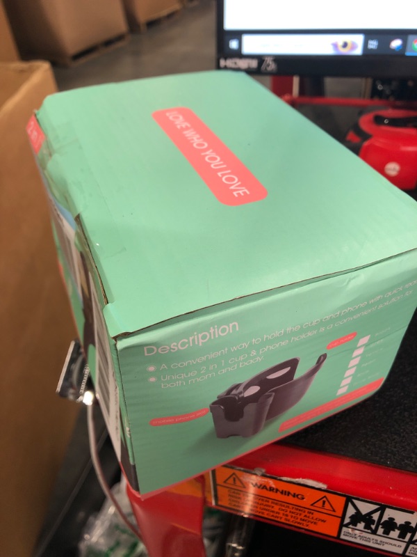 Photo 1 of Guiseapue Stroller Cup Holder with Phone Holder, Bottle Holder for Wheelchair, Walker, Bike, Stroller Accessories for Uppababy, Nuna, Doona, Gifts for Her, Him, Kids
