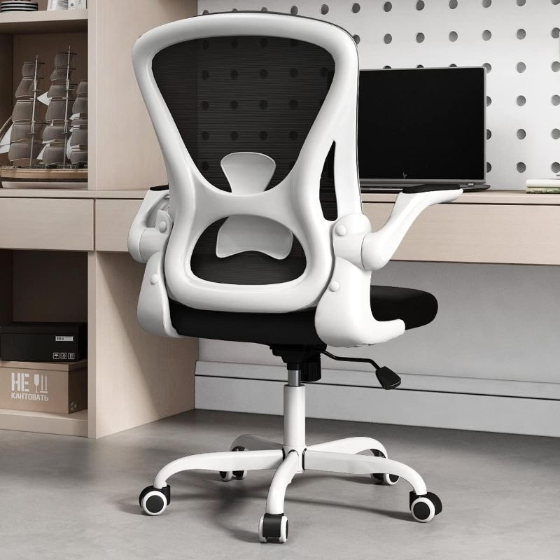 Photo 1 of **MISSING PIECES** Sytas Home Office Chair Ergonomic, Mesh Desk Chair Lumbar Support, Ergonomic Computer Chair Adjustable Armrest
