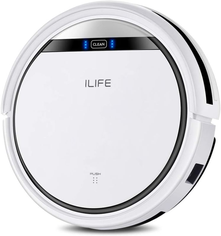 Photo 1 of *****USED//SOLD AS PARTS*****ILIFE V3s Pro Robot Vacuum Cleaner- REFURBISHED, Tangle-free Suction , Slim, Automatic Self-Charging Robotic Vacuum Cleaner, Daily Schedule Cleaning, Ideal For Pet HairHard Floor and Low Pile Carpet, Pearl White
