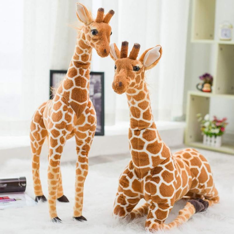 Photo 2 of BARMI Stuffed Animal Stuffed Giraffe Plush Large Tall Big Giraffe, Nursery Decorations 60cm/23.62inch 60cm/24inch