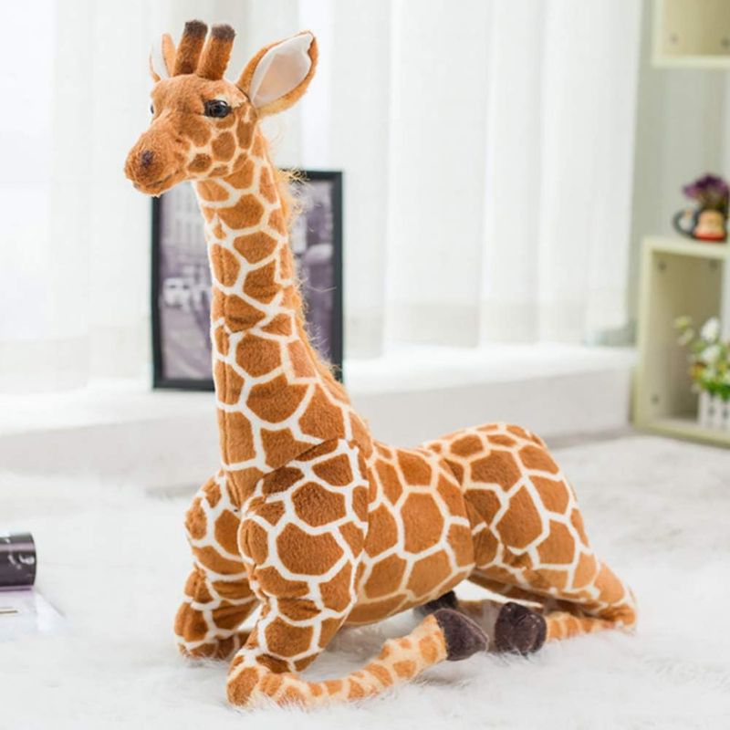 Photo 3 of BARMI Stuffed Animal Stuffed Giraffe Plush Large Tall Big Giraffe, Nursery Decorations 60cm/23.62inch 60cm/24inch