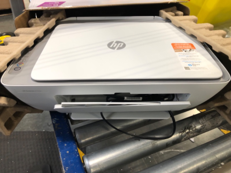 Photo 3 of HP DeskJet 2755e Wireless Color inkjet-printer, Print, scan, copy, Easy setup, Mobile printing,***USED*** 