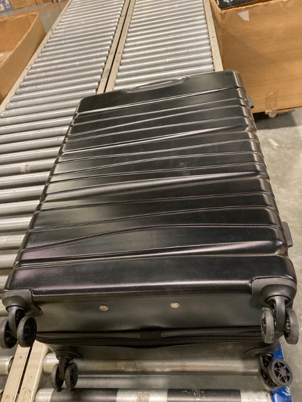 Photo 1 of Samsonite Evolve SE Hardside Expandable Luggage with Double Wheels, Bass Black, Large Spinner Large Spinner Bass Black